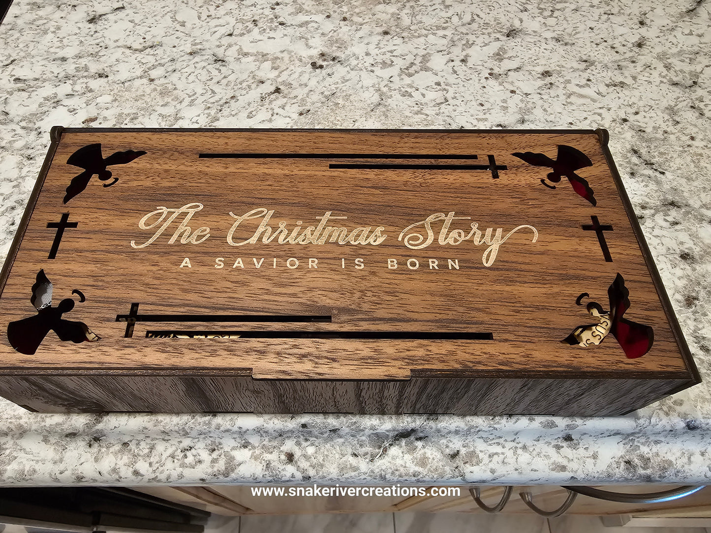 Christmas Story Set of 8 Keepsake Ornaments in a Collectors Box